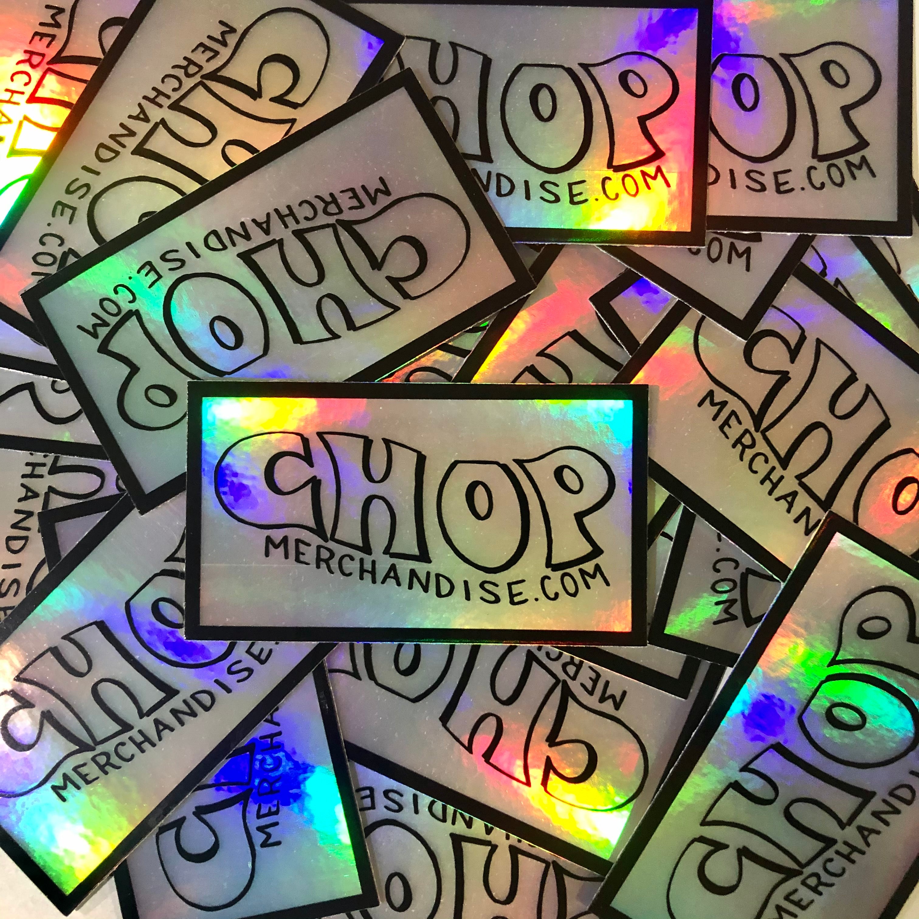 Chop Merchandise Sticker