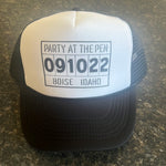 Load image into Gallery viewer, Party At The Pen Plaque 5-Panel Trucker Hat
